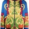 Versace veste bomber matelassée à imprimé baroque