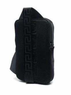 Versace sac banane à fermoir clip