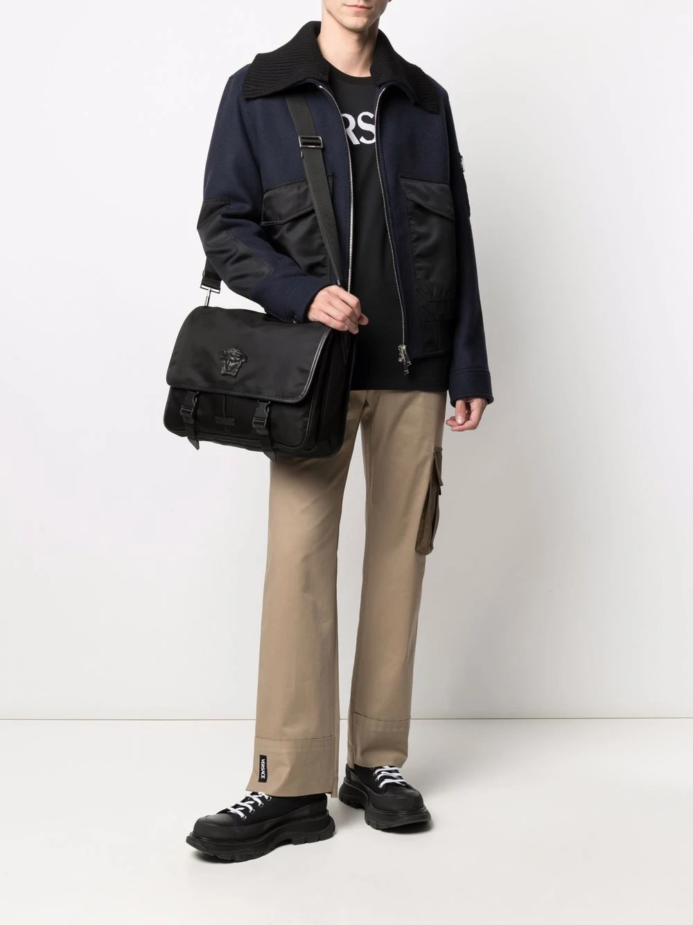 Versace Sac à bandoulière La Medusa Marchandise de première qualité sacoches homme 4 Versace sac à bandoulière La Medusa