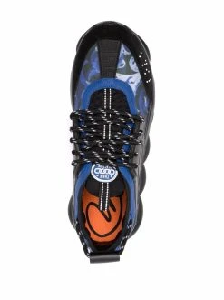 Versace Prix Affortable Baskets Chain Reaction baskets basses homme 9 Versace baskets Chain Reaction