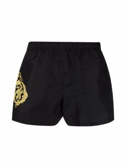 Versace short de bain à imprimé baroque