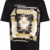 Versace t-shirt à patch Baroque