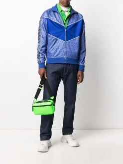 Versace veste de sport à logo imprimé