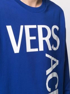 Versace sweat à logo imprimé