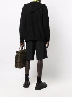 Versace hoodie zippé à manches longues