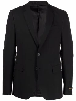 Versace blazer à simple boutonnage