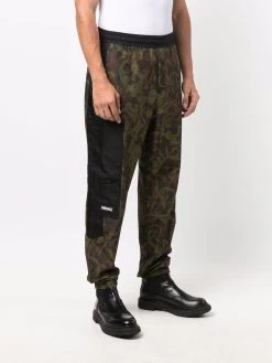 Versace pantalon de jogging à imprimé baroque