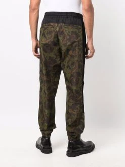 Versace pantalon de jogging à imprimé baroque