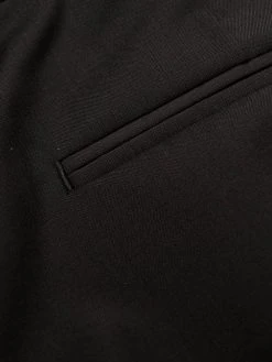 Versace pantalon à taille contrastante