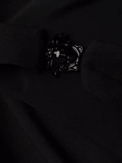 Versace robe courte Medusa drapée