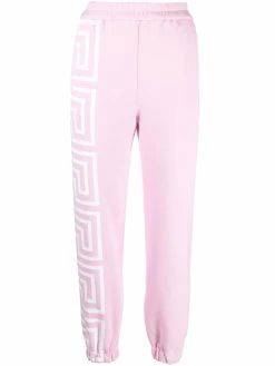 Versace pantalon de jogging à logo