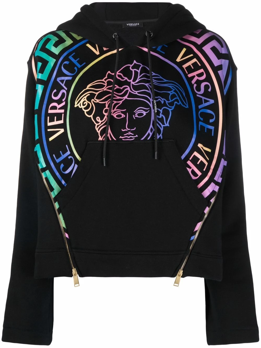 Versace Hoodie à logo Medusa imprimé Prix Malin hoodies femme 3 Versace hoodie à logo Medusa imprimé