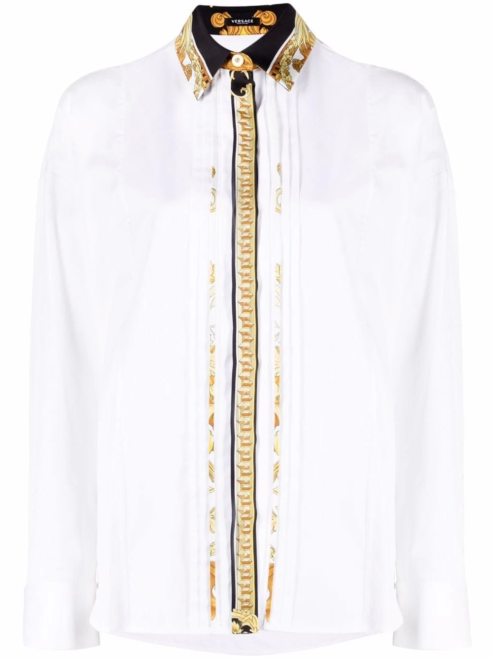 Versace Qualité garantie 100% Chemise à imprimé Medusa Renaissance chemises femme 3 Versace chemise à imprimé Medusa Renaissance