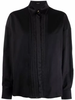 Versace chemise à détails Greca