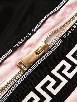 Versace pantalon de jogging à bandes Greca