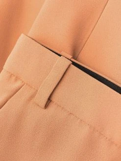 Versace pantalon court à taille mi-haute