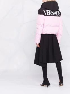 Versace veste matelassée bicolore