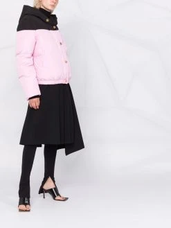 Versace veste matelassée bicolore