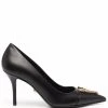Versace escarpins Virtus en cuir