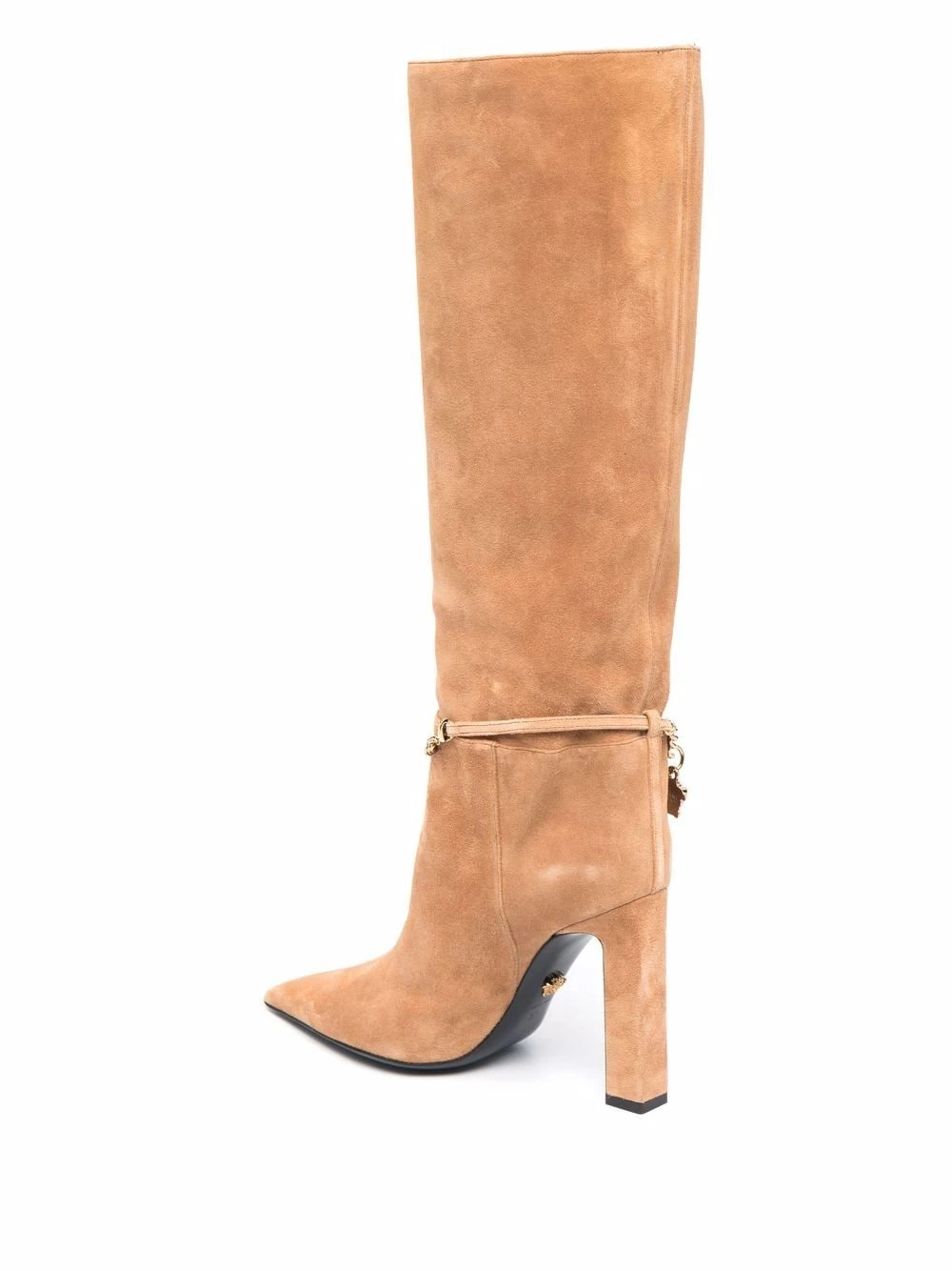 Meilleur Prix Garanti Versace Bottes Medusa en daim femme 5 Versace bottes Medusa en daim