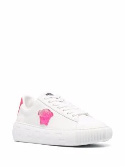 Versace baskets Greca à lacets