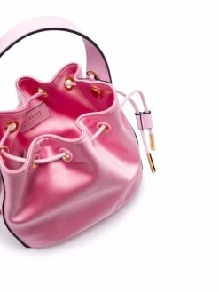 Versace mini sac seau en satin