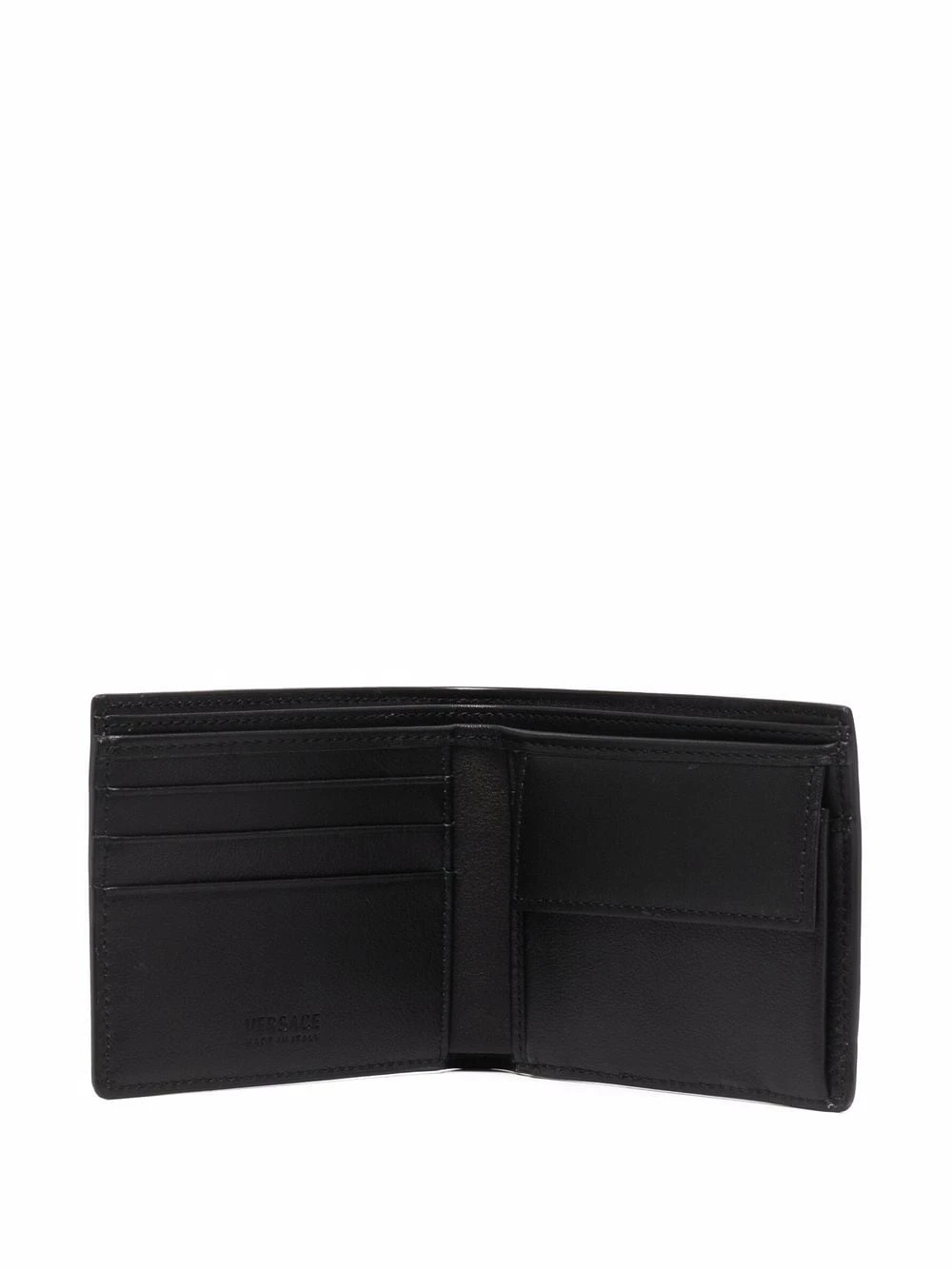 Versace Qualité garantie 100% Portefeuille Greca pliant en cuir portefeuilles & porte-cartes homme 5 Versace portefeuille Greca pliant en cuir