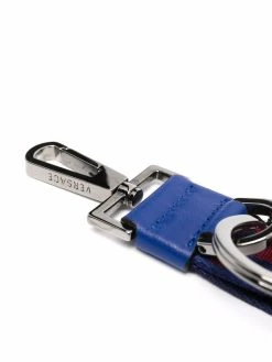 Versace porte-clés à détail Greca