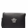 Qualité garantie 100% Versace Pochette Medusa Head pochettes & minaudières homme 2 Versace pochette Medusa Head