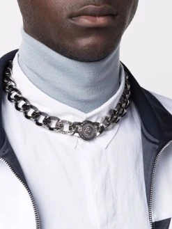 Versace collier Medusa en chaîne épaisse