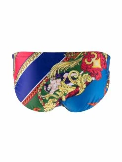 Versace Meilleure qualité Slip de bain à imprimé Medusa Renaissance shorts de bain homme 6 Versace slip de bain à imprimé Medusa Renaissance