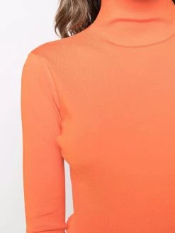 Versace haut en jersey à col montant