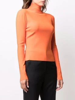 Versace haut en jersey à col montant