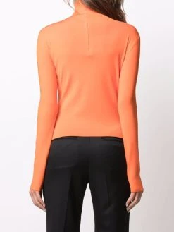 Versace haut en jersey à col montant