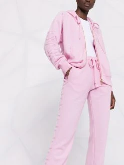 Versace pantalon de jogging à détail Greca