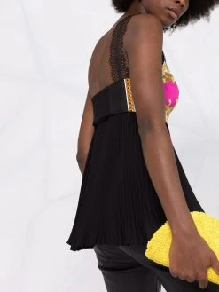 Versace haut Medusa Renaissance plissé