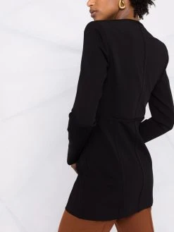 Versace blazer à encolure cœur