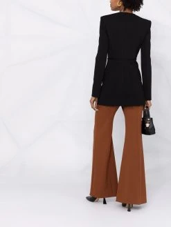 Versace blazer à encolure cœur