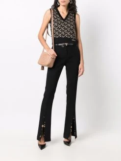 Versace pantalon bootcut à breloques