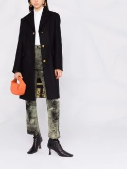 Versace manteau Medusa en laine