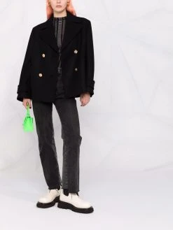 Versace caban à boutonnière croisée Medusa