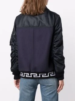 Versace caban à boutonnière croisée