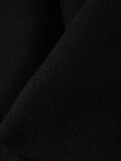 Versace manteau zippé à ourlet péplum