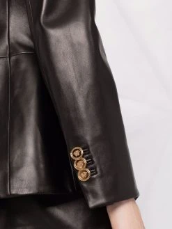 Versace blazer à simple boutonnage