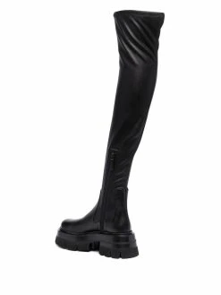 Versace Prix De Rêve Bottes en cuir femme 8 Versace bottes en cuir