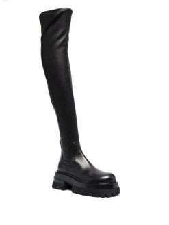 Versace Prix De Rêve Bottes en cuir femme 7 Versace bottes en cuir