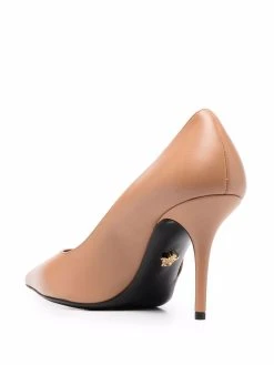 Versace escarpins en cuir à bout pointu