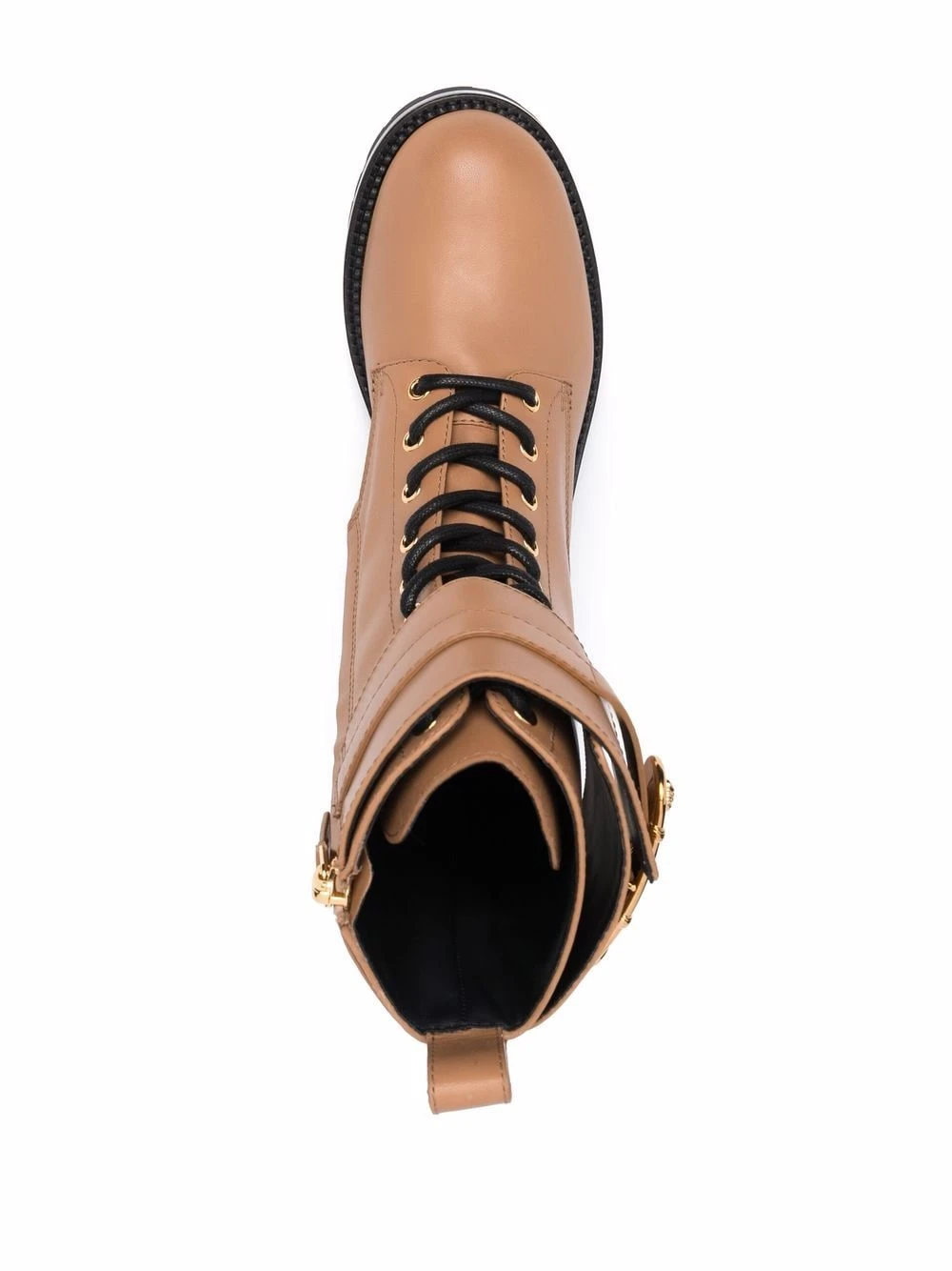 Prix Affortable Versace Bottines Safety Pin en cuir bottes femme 6 Versace bottines Safety Pin en cuir