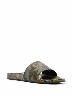 Versace claquettes à imprimé Baroccoflage