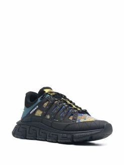Versace baskets à imprimé Trigreca Medusa Renaissance